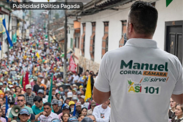 Manuel Correa candidato a la Cámara de Representantes de Colombia