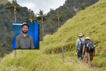 Video: el candidato a la Cámara por Caldas Santiago Carmona Botero (Partido Ecologista Colombiano) tiene una campaña de cero papel, quiere defender las montañas y el agua.
