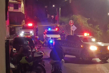 Un nuevo hecho de sicariato se reportó en Pereira. Hay una víctima. La Policía señala que Cordillera estaría detrás del atentado.