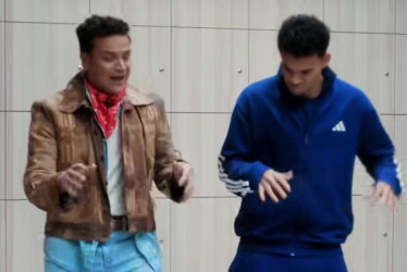 Silvestre Dangond y Luis Díaz aparecen bailando en la nueva canción del artista vallenato: Ganas de Tenerla.