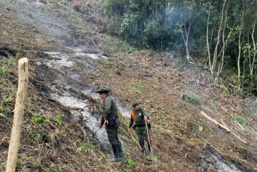 La afectación que causó la persona detenida en el Norte de Caldas.