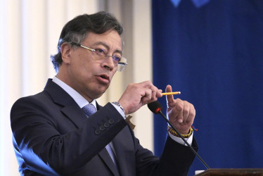 Gustavo Petro, presidente de Colombia.