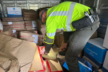 El sujeto capturado transportaba 380 kilogramos de marihuana.