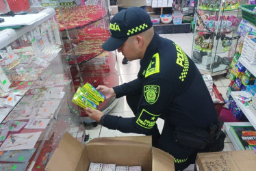 Las autoridades avisaron que los operativos contra el contrabando seguirán en la ciudad 