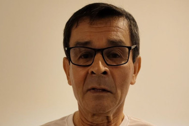 Jorge Abel Gaitán López, durante su visita a LA PATRIA 