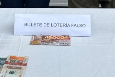 A la señora le hicieron creer que había un billete ganador de la lotería 