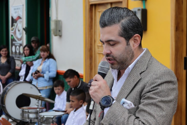 Manuel Fermín Giraldo Gutiérrez, alcalde de Salamina (Caldas).