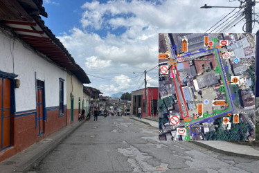  Las obras serán en la carrera 6 entre las calles 10 y 11 de Salamina.