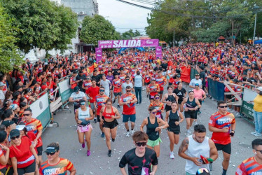 Unas 4 mil 700 personas participaron el pasado fin de semana en la Carrera de la Mujer, organizada por la primera gestora de La Dorada (Caldas).