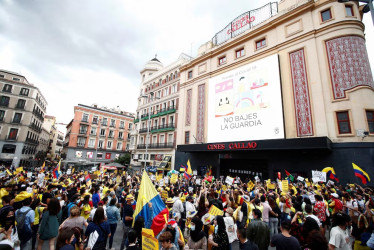 Colombianos en España