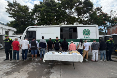 Las capturas se materializaron en diferentes puntos del país, logrando dos en Medellín, una en zona rural de Supía (vereda Guamal) y nueve en el municipio de Riosucio.