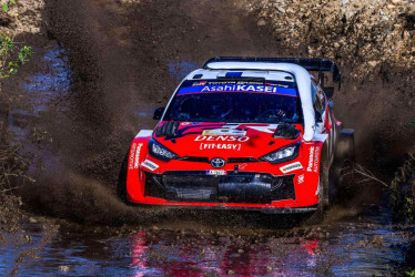 Japones lider de rallly Safari