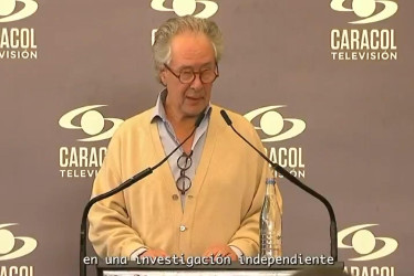 Gonzalo Córdoba, presidente de Caracol Televisión. 