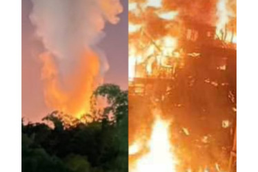 Un incendio afectó a 20 familias en esta ciudad del Eje Cafetero, en la noche del viernes. Tuvieron que acudir bomberos desde otros municipios. Esto es lo que se sabe.