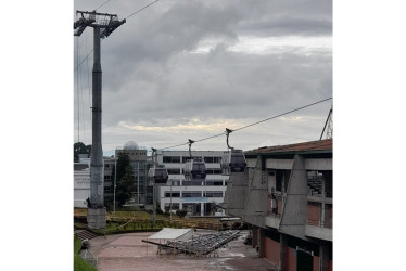 La suspensión de la línea 3 del cable aéreo en Manizales entre el Domingo de Ramos y el Jueves Santo se debe a mantenimiento técnico rutinario: hacen corte y reempalme del cable portante.