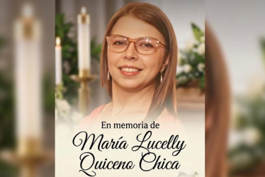 El fallecimiento de María Lucelly Quiceno Chica enluta en el oriente de Caldas. Destacan su liderazgo y labor por la comunidad desde un hospital y un banco. Así la recuerdan.
