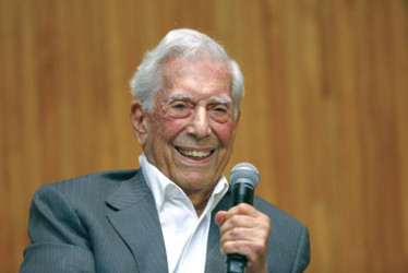 Mario Vargas Llora, premio Nobel de Literatura.