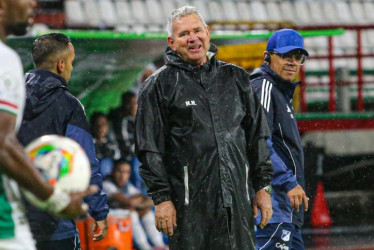 Hernán Darío Herrera, técnico del Once Caldas.