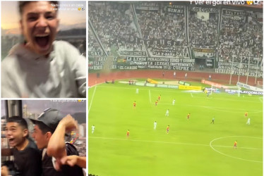 Desde el cable aéreo vieron el gol del Once Caldas: el video viral que sorprendió en Manizales