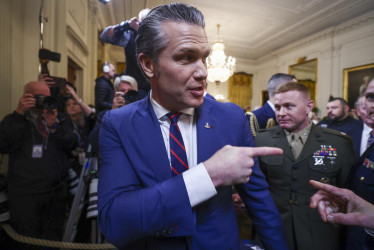 Pete Hegseth, secretario de Defensa de EE. UU.