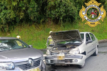 Siniestro con dos lesionados 