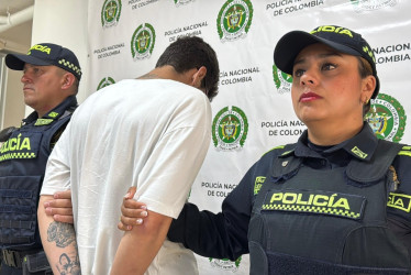 El capturado le propinó 18 puñaladas a su víctima, quien está fuera de peligro.