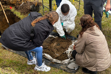 Los funcionarios de la UBPD recuperaron los cuerpos de siete posibles víctimas del conflicto.