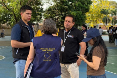  La MOE y el CNE hablan de legitimidad y transparencia con respecto a la jornada electoral del 8 de marzo. 