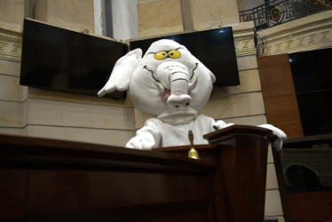 Luis Carlos Rúa, es la persona detrás del Elefante Blanco, el veedor ciudadano que logró una curul en el Senado con 121 mil votos por el partido Alianza Verde