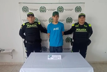 Cristian Andrés huyó con la moto tras el crimen y lo capturaron en Antioquia.