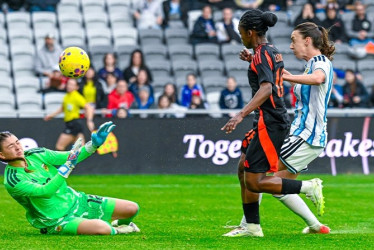 Este es el gol de Linda Caicedo ante Argentina que hoy tiene con vida a la Selección Colombia Femenina en la SheBelieves Cup. La Tricolor busca el título.