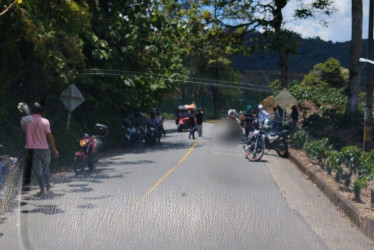 El accidente en el que murió el hombre no identificado se presentó en la tarde del sábado.