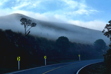 Este puente festivo hay pico y placa ambiental en la vía Manizales - Murillo, carretera que bordea el volcán Nevado del Ruiz. 
