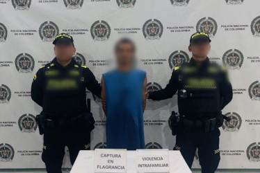 El agresor habría golpeado a su mamá y a un hermano menor. 