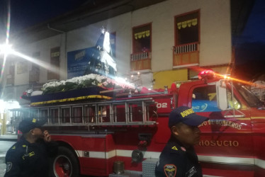Con la procesión de la Virgen de los Dolores, los riosuceños dieron comienzo a la Semana Santa el sábado (27 de marzo).