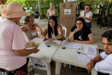 Los ciudadanos deben votar en el puesto de votación en el que inscribieron su cédula. 