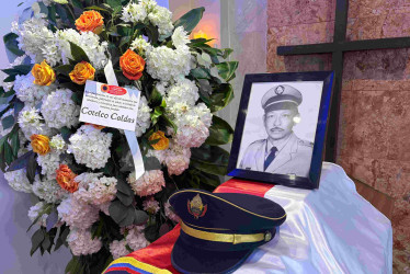 Arnulfo García, bombero de Manizales