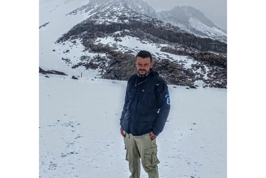 Cristian Arcila llevaba cinco años como guardaparques del PNN Los Nevados.