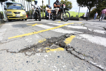 Hueco en el Cable genera riesgo