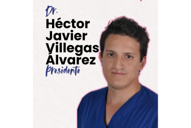 Héctor Villegas, odontólogo de Anserma (Caldas) asegura asumir con responsabilidad y honor la presidencia de la Asociación Colombiana de Diferencias Congénitas Craneofaciales. 