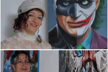 Dos miradas del arte femenino brillan en exposición de Semana Santa en este Pueblo Patrimonio de Caldas