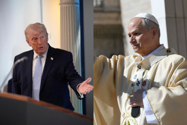 El Papa León XIV pide por la paz en Irán y califica como "inaceptable" las amenazas de Donald Trump de terminar con toda la civilización para que se reabra el estrecho de Ormuz. 