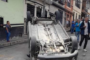 El conductor manifestó que el vehículo se habría quedado sin frenos.