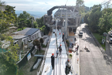 Estas son las postales que dejaron los trabajos de mantenimiento en la línea 3 del cable aéreo de Manizales. Conozca en qué consistieron las obras.