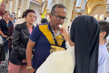 Eucaristía por los enfermos en Manzanares (Caldas).