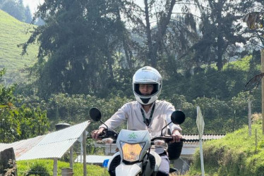  Foto I Cortesía Sena / Q'HUBO  Los instructores, listos para viajar por Caldas en motos Campesena.