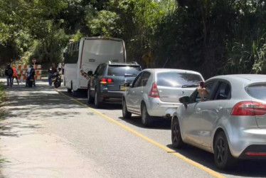 Nuevos horarios de pare y siga en la vía Manizales – Santágueda, se realizarán cierres totales