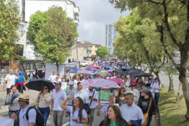  Foto I Archivo I LA PATRIA  Los maestros de colegios públicos Caldas se van a paro la semana próxima. El miércoles 15 de abril habrá uno nacional y el jueves 16 de abril uno departamental. Para este último están convocados todos los profesores, menos los de Manizales.