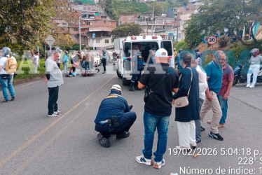 El accidente ocurrió el 19 de febrero en la Troncal de Occidente.