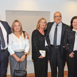 Fotos | Argemiro Idárraga | LA PATRIA Marcelo Salazar, Santiago Jaramillo, Ana María Duque, Olga Lucía Cardona, Óscar Jaramillo Robledo, Carmen Dussán, Hernando Duque y Mónica Londoño.